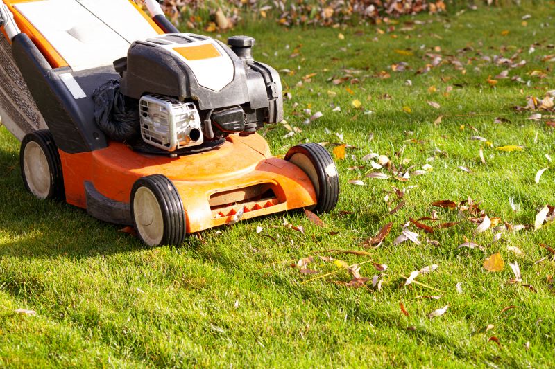 Autumn Lawn Care Equipment