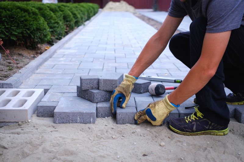 Walkway Paver Installations